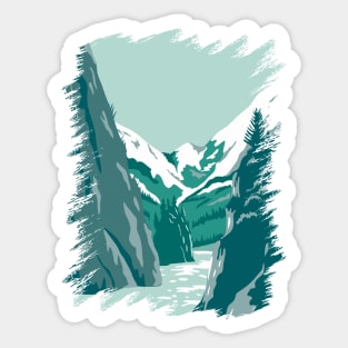 Kenai Fjords National Park Sticker